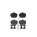 Brake Pad Set, disc brake P 24 004 Brembo