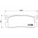 Brake Pad Set, disc brake P 24 025 Brembo, Thumbnail 2