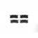 Brake Pad Set, disc brake P 24 025 Brembo, Thumbnail 3