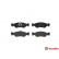 Brake Pad Set, disc brake P 24 028 Brembo, Thumbnail 3