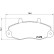 Brake Pad Set, disc brake P 24 032 Brembo, Thumbnail 3