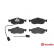 Brake Pad Set, disc brake P 24 034 Brembo, Thumbnail 3