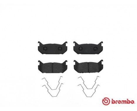 Brake Pad Set, disc brake P 24 036 Brembo, Image 2