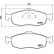 Brake Pad Set, disc brake P 24 037 Brembo, Thumbnail 3