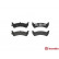 Brake Pad Set, disc brake P 24 042 Brembo, Thumbnail 3