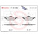 Brake Pad Set, disc brake P 24 046 Brembo, Thumbnail 3