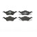 Brake Pad Set, disc brake P 24 046 Brembo, Thumbnail 3