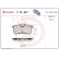 Brake Pad Set, disc brake P 24 047 Brembo, Thumbnail 3