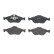 Brake Pad Set, disc brake P 24 055 Brembo, Thumbnail 2