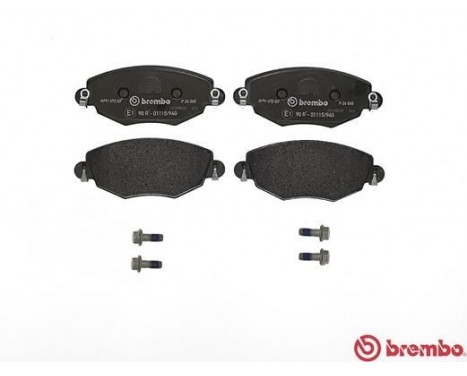 Brake Pad Set, disc brake P 24 060 Brembo, Image 2