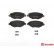 Brake Pad Set, disc brake P 24 060 Brembo, Thumbnail 2