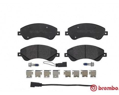 Brake Pad Set, disc brake P 24 065 Brembo, Image 2