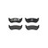 Brake Pad Set, disc brake P 24 068 Brembo