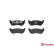 Brake Pad Set, disc brake P 24 068 Brembo, Thumbnail 3