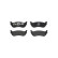 Brake Pad Set, disc brake P 24 068 Brembo, Thumbnail 3
