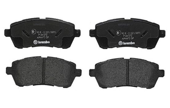 Brake Pad Set, disc brake P 24 072 Brembo