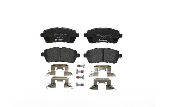 Brake Pad Set, disc brake P 24 072 Brembo, Image 3