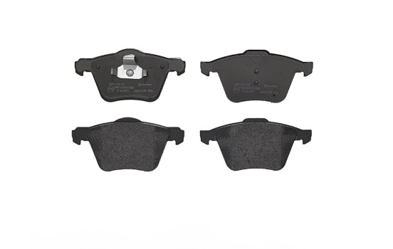 Brake Pad Set, disc brake P 24 077 Brembo