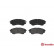 Brake Pad Set, disc brake P 24 086 Brembo, Thumbnail 2