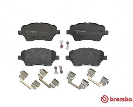 Brake Pad Set, disc brake P 24 151 Brembo, Image 3