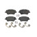 Brake Pad Set, disc brake P 24 151 Brembo, Thumbnail 3