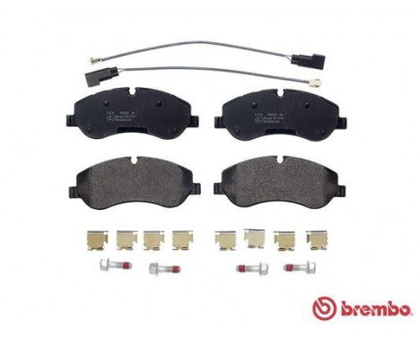 Brake Pad Set, disc brake P 24 152 Brembo, Image 2