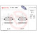 Brake Pad Set, disc brake P 24 160 Brembo, Thumbnail 3