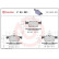 Brake Pad Set, disc brake P 24 201 Brembo, Thumbnail 3