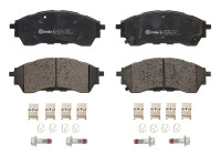 Brake pad set, disc brake P 24 225 Brembo