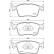 Brake Pad Set, disc brake P 24 234 Brembo