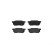 Brake Pad Set, disc brake P 28 006 Brembo, Thumbnail 3