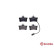 Brake Pad Set, disc brake P 28 015 Brembo, Thumbnail 3