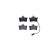 Brake Pad Set, disc brake P 28 015 Brembo, Thumbnail 3