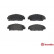 Brake Pad Set, disc brake P 28 021 Brembo, Thumbnail 3