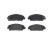 Brake Pad Set, disc brake P 28 021 Brembo, Thumbnail 3