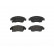 Brake Pad Set, disc brake P 28 023 Brembo