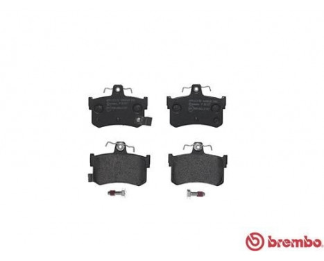 Brake Pad Set, disc brake P 28 027 Brembo, Image 3