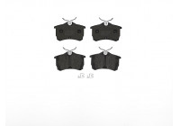 Brake Pad Set, disc brake P 28 030 Brembo