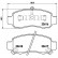 Brake Pad Set, disc brake P 28 033 Brembo, Thumbnail 2