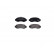 Brake Pad Set, disc brake P 28 033 Brembo