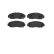 Brake Pad Set, disc brake P 28 034 Brembo, Thumbnail 3