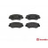 Brake Pad Set, disc brake P 28 035 Brembo, Thumbnail 3