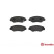 Brake pad set, disc brake P 28 035X Brembo, Thumbnail 2