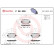 Brake Pad Set, disc brake P 28 038 Brembo, Thumbnail 3