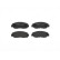 Brake Pad Set, disc brake P 28 042 Brembo, Thumbnail 3