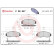 Brake Pad Set, disc brake P 28 047 Brembo, Thumbnail 3