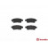 Brake Pad Set, disc brake P 28 062 Brembo, Thumbnail 3