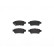 Brake Pad Set, disc brake P 28 062 Brembo, Thumbnail 3
