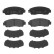 Brake Pad Set, disc brake P 28 068 Brembo