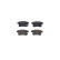 Brake Pad Set, disc brake P 28 072 Brembo, Thumbnail 3